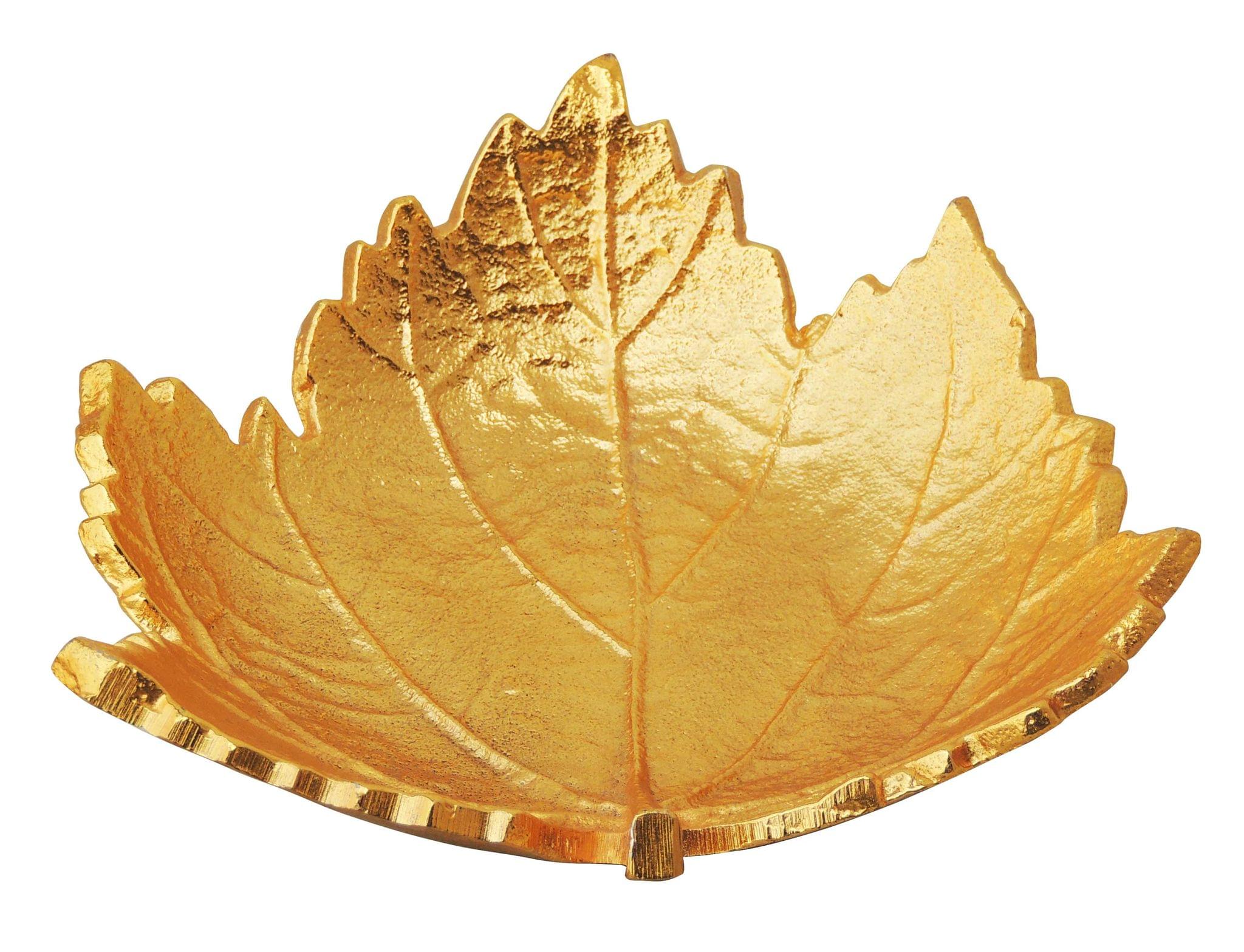 Decorative Leaf Gold Plated - Image 2