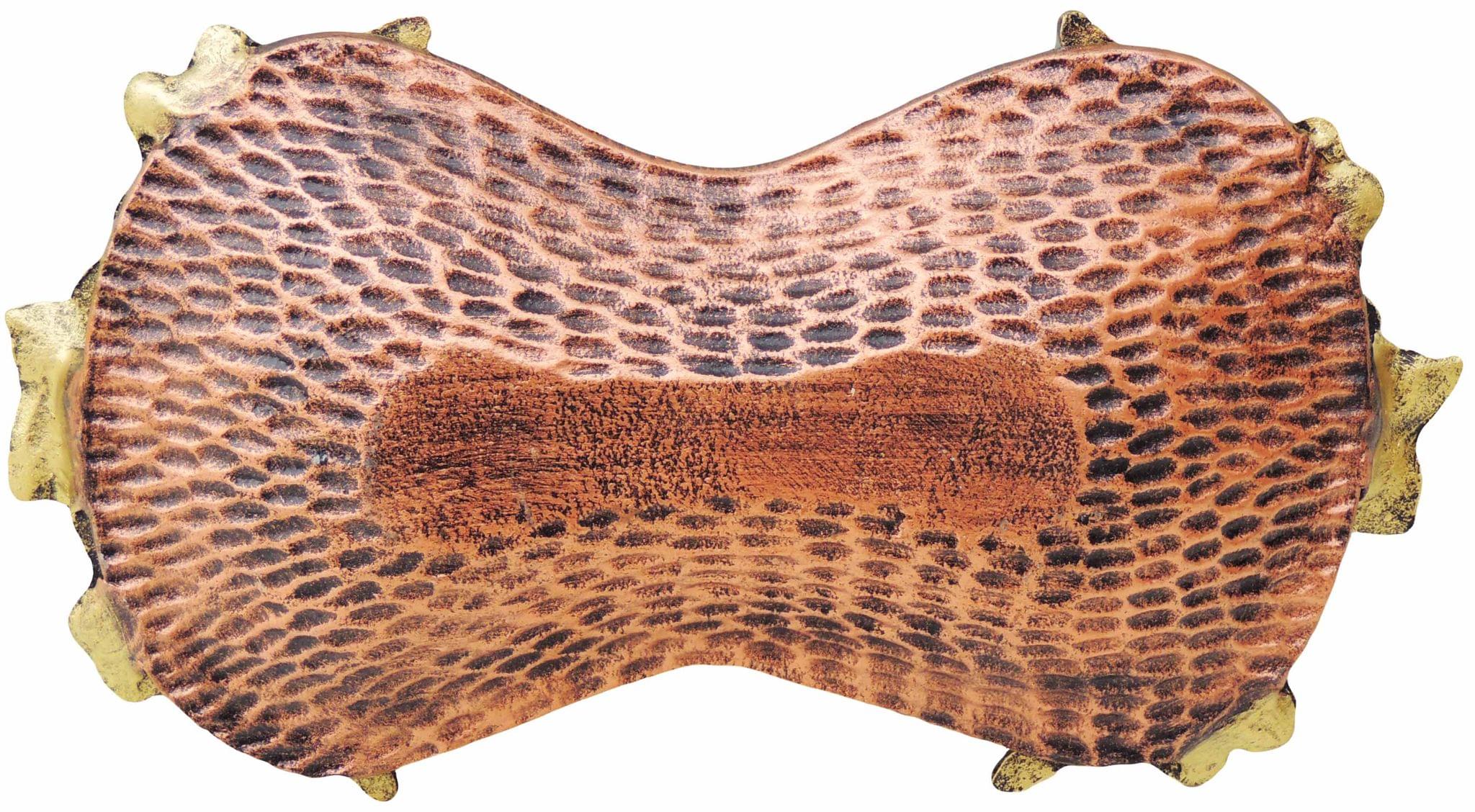 Decorative Copper oval plate - Image 3