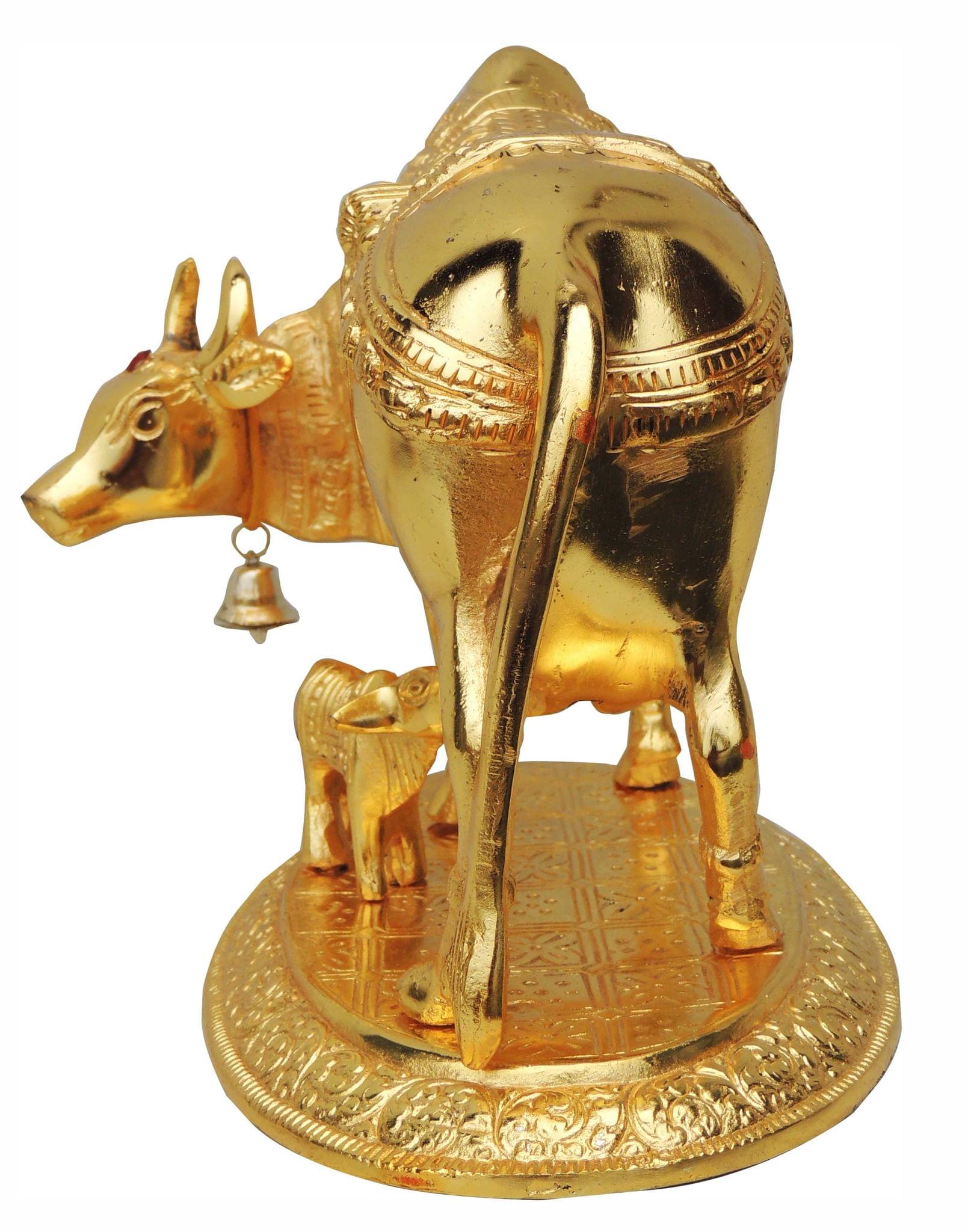 Showpiece Cow & Calf Statue - Image 3