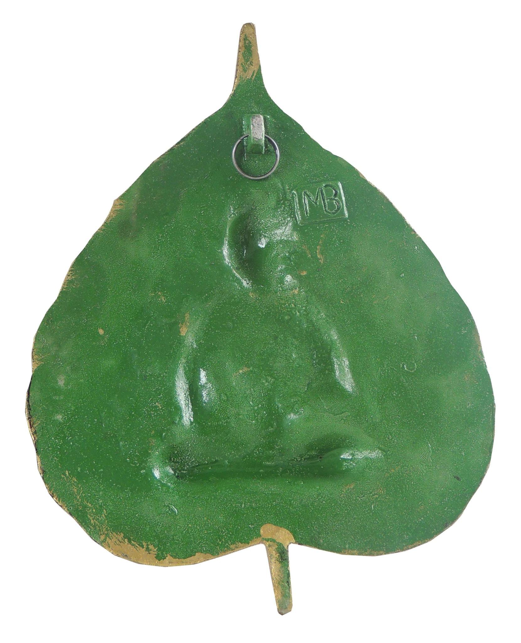 Aluminium Wall Hanging Showpiece Buddha patta - Image 2