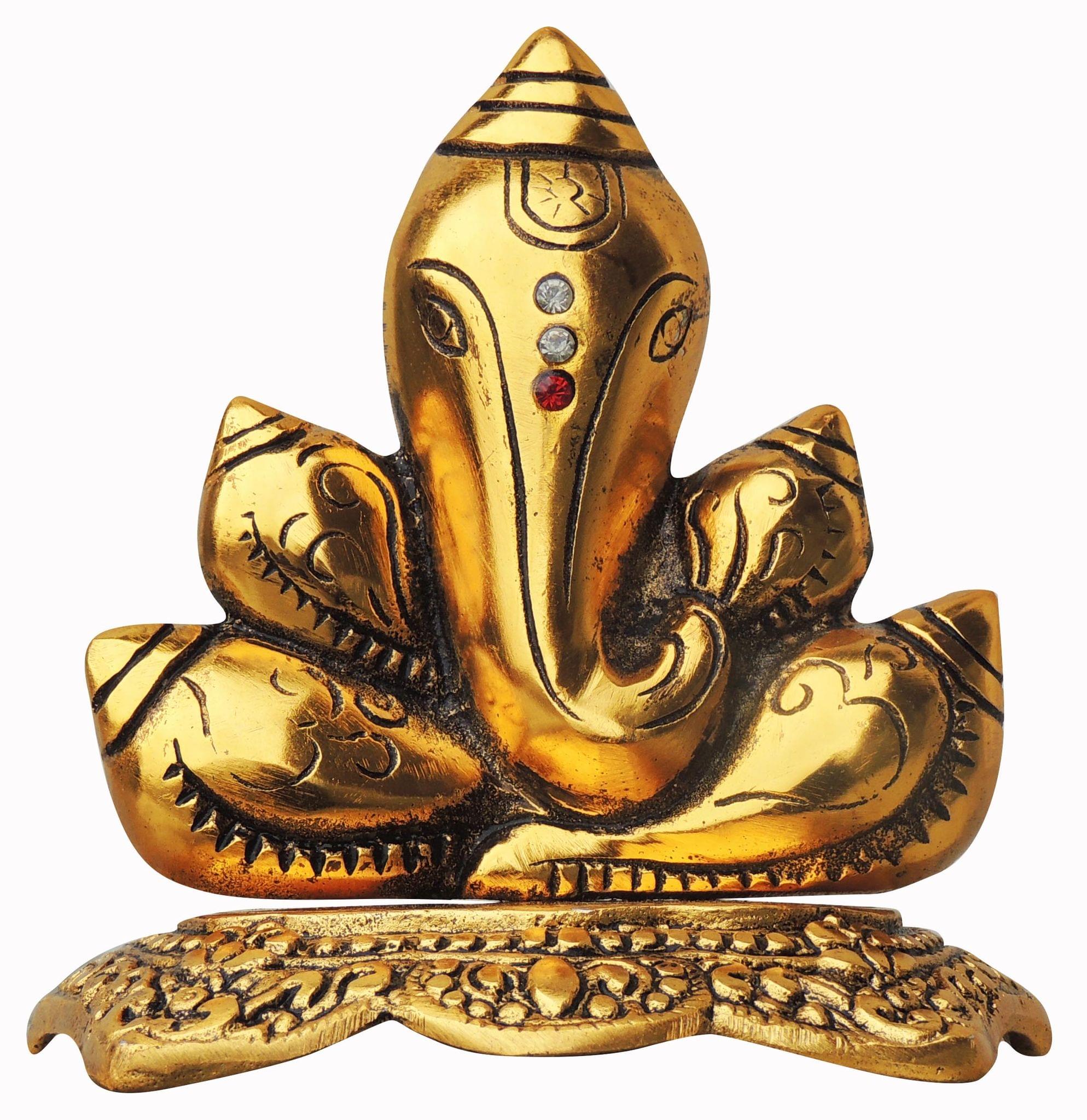 Showpiece Shank Ganesh