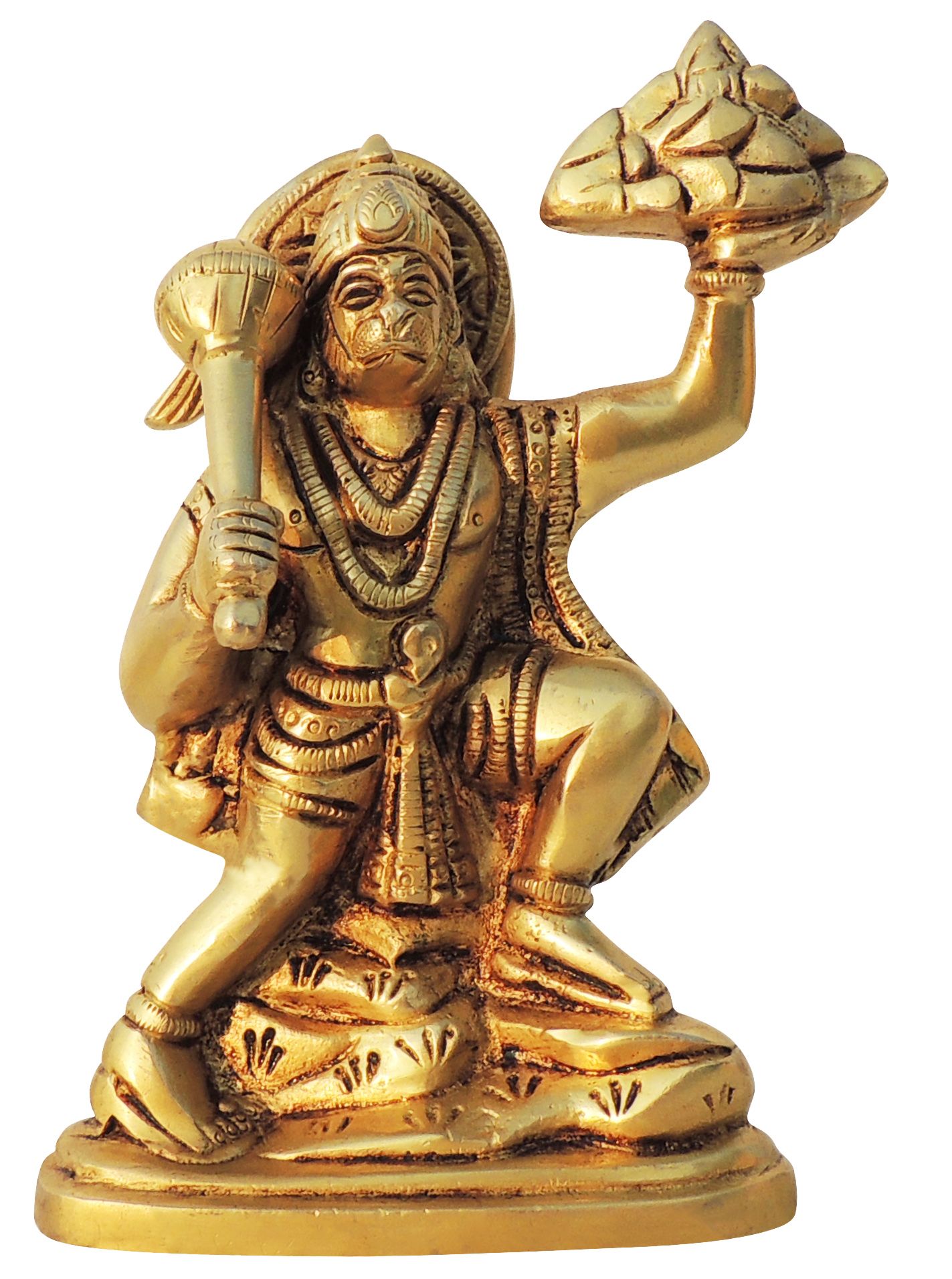 Brass Showpiece Hanuman Ji God Idol Statue