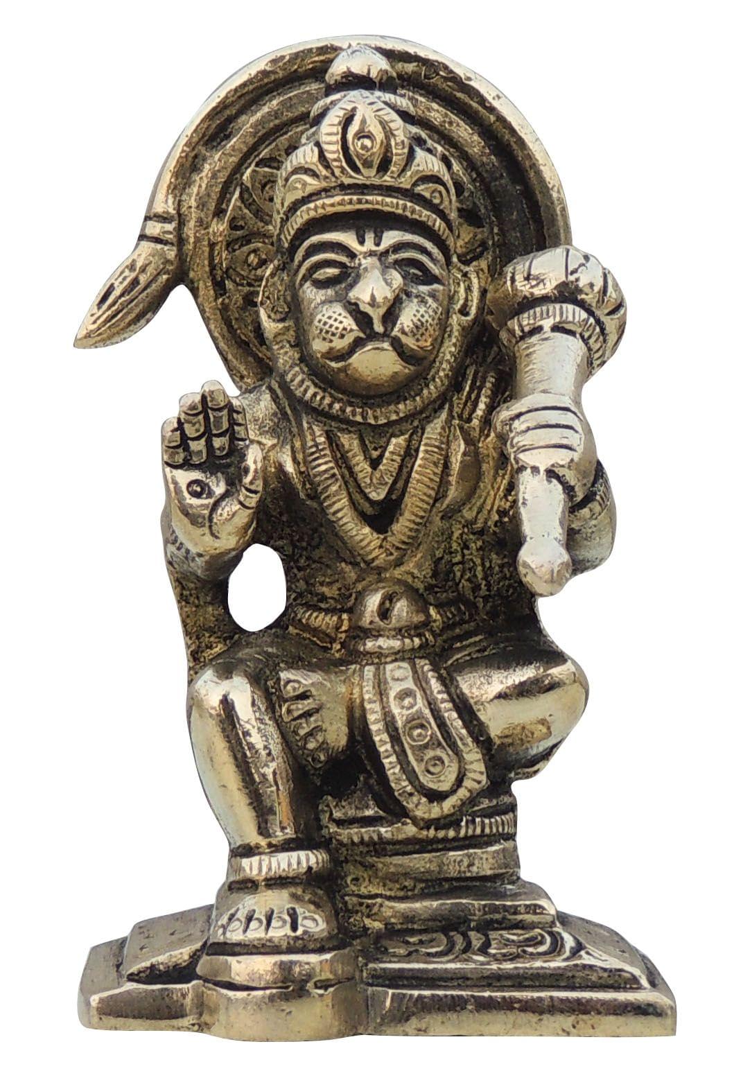 Brass Showpiece Hanuman Ji God Idol Statue