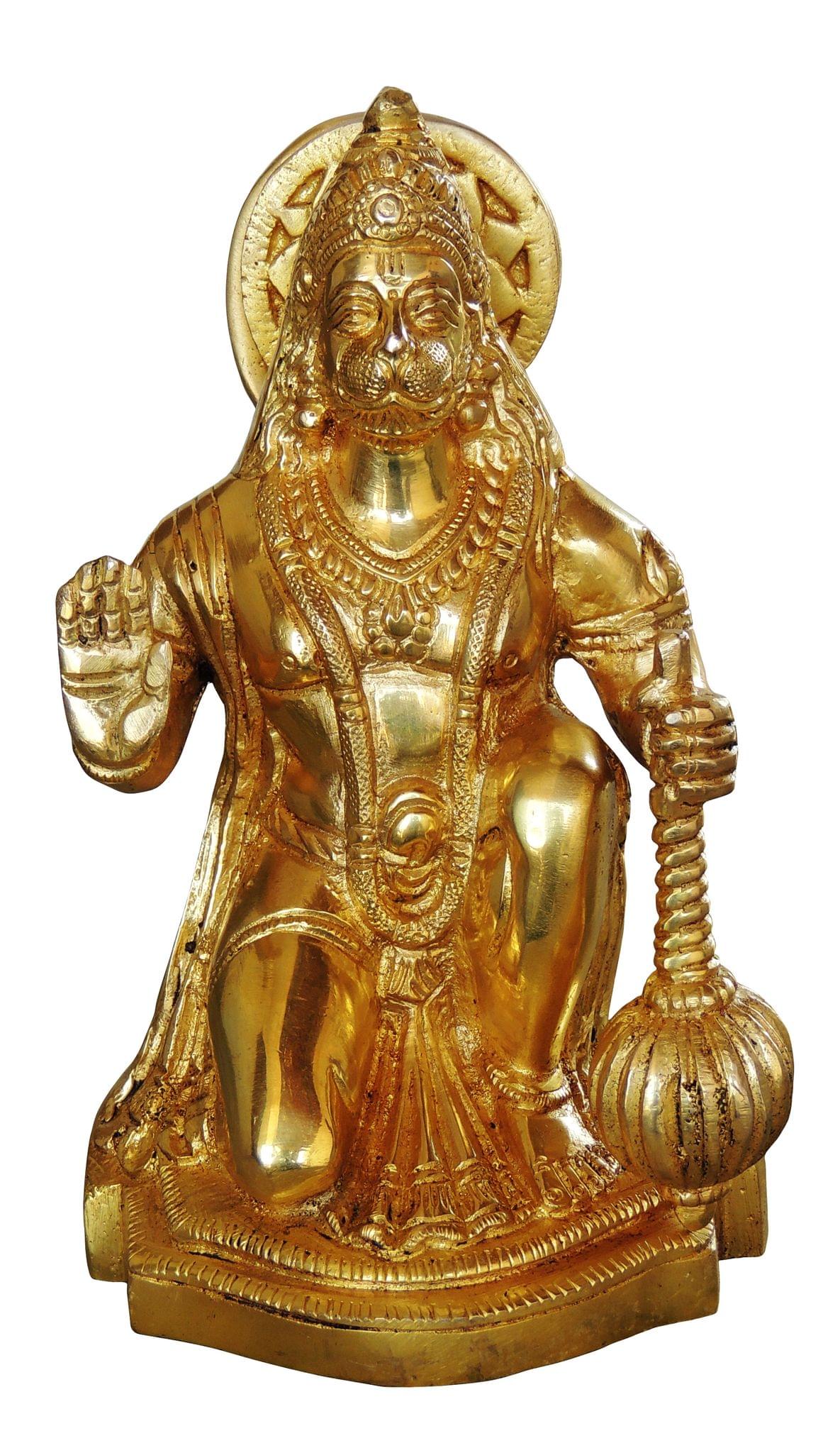 Brass Showpiece Hanuman Ji God Idol Statue