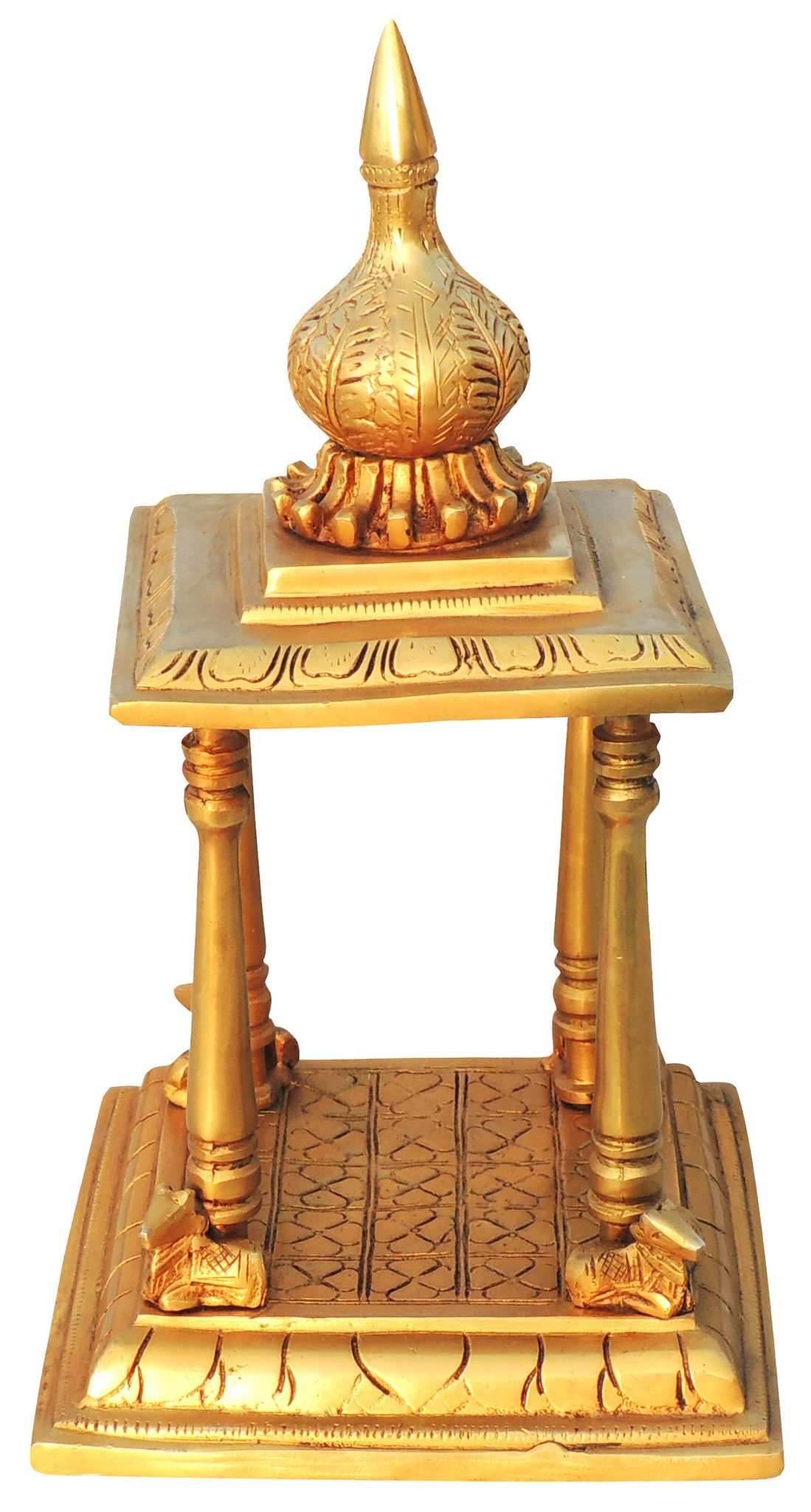 Brass Showpiece Mandir Temple God Idol Statue - Image 2