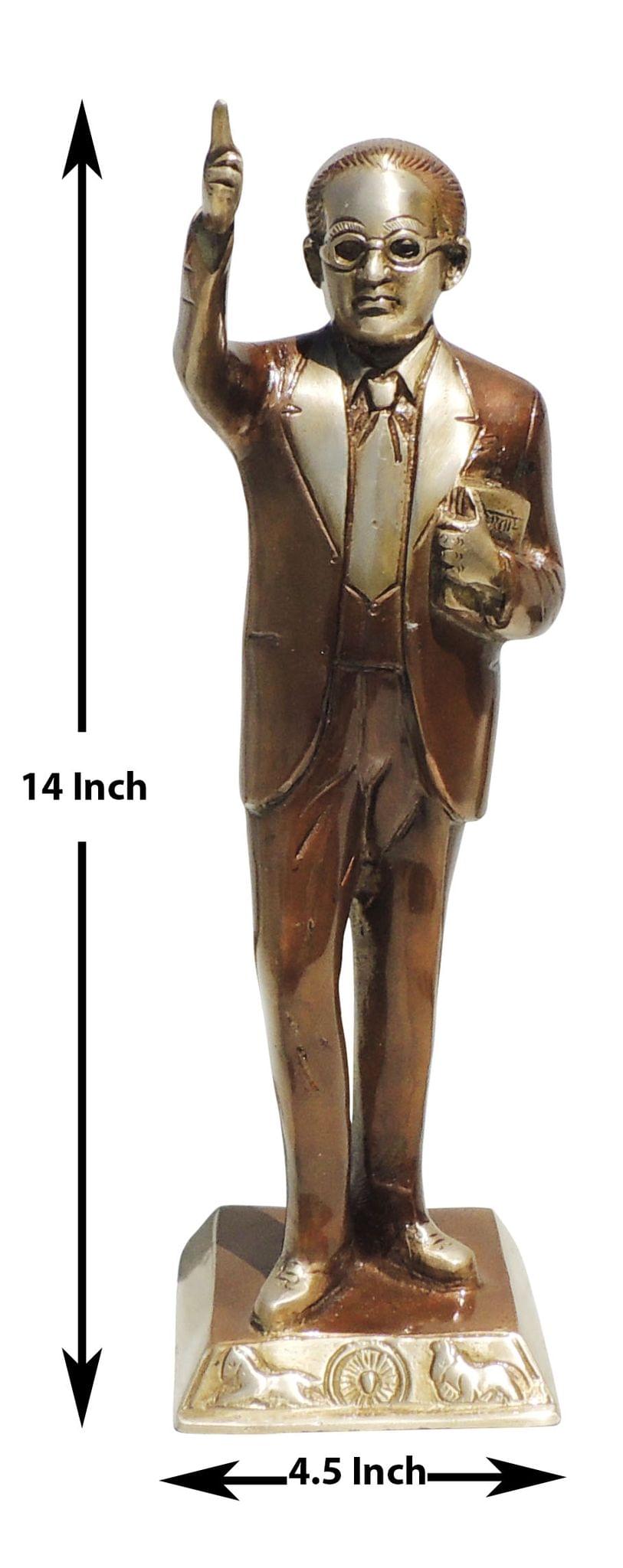 Brass Showpiece Ambedker Standing Statue
