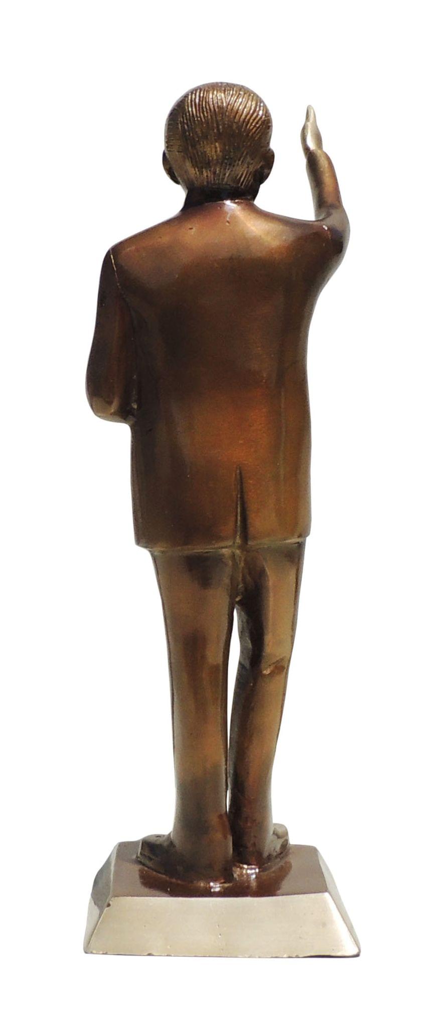 Brass Showpiece Ambedker Standing Statue - Image 2