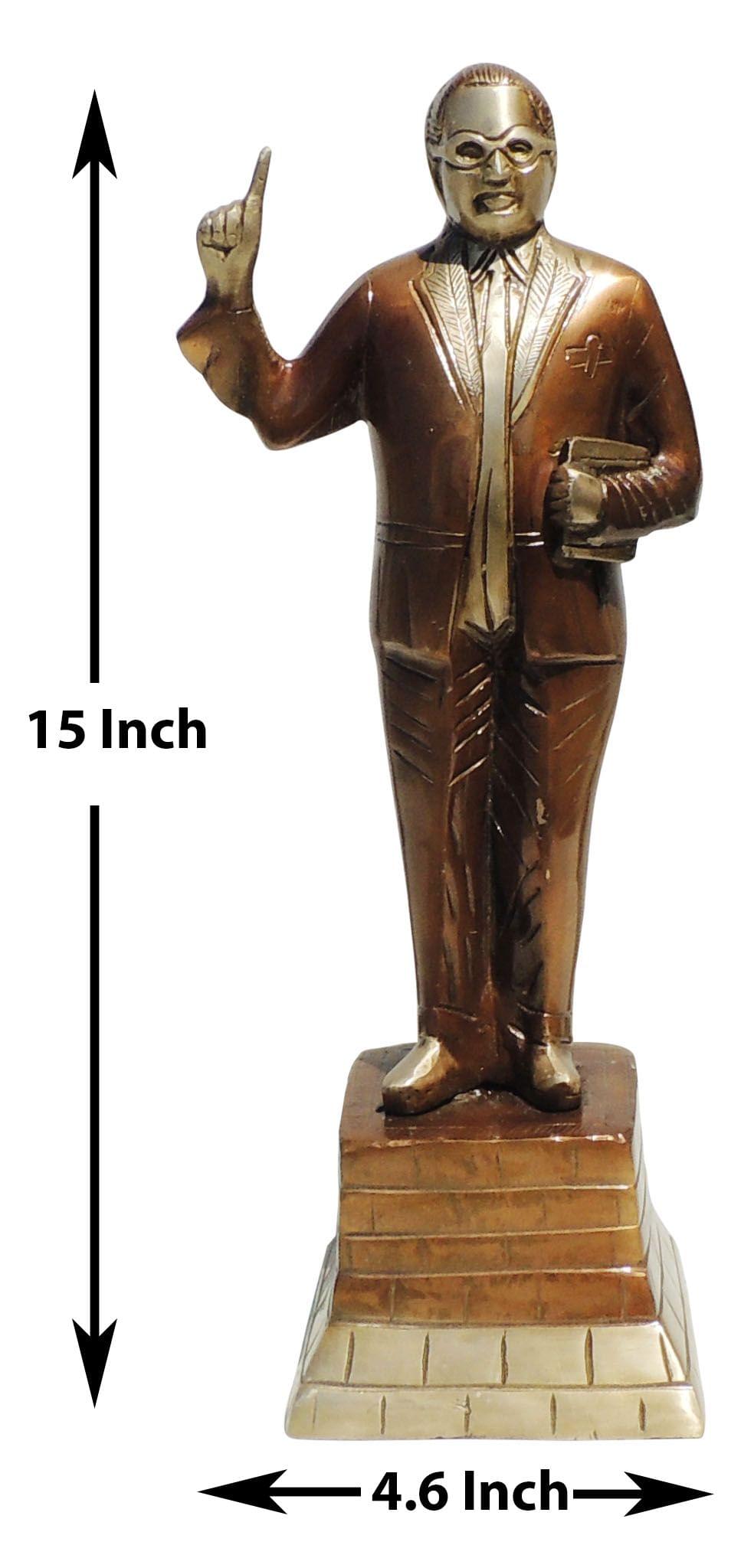 Brass Showpiece Ambedker Standing Statue