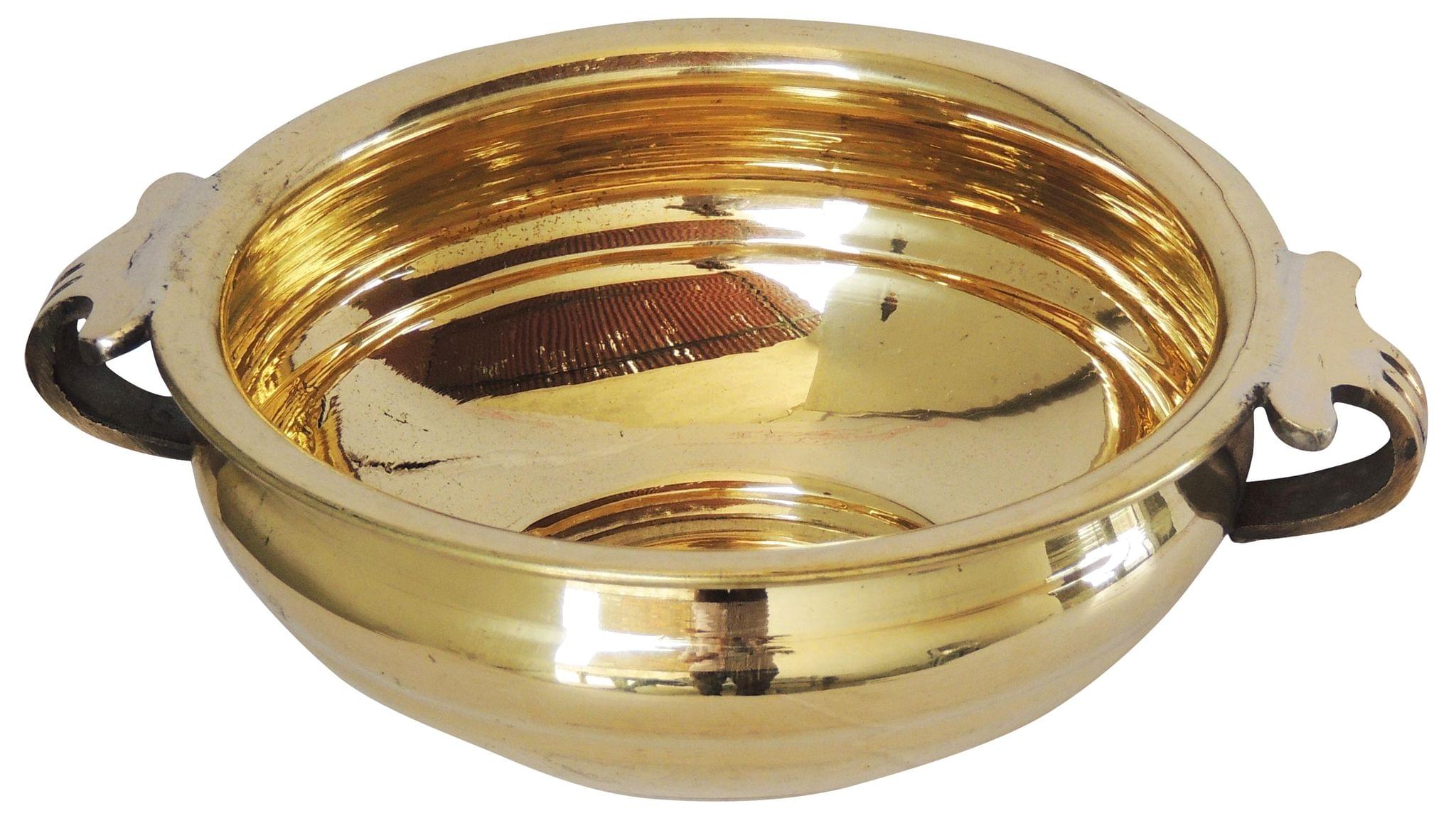Brass Urli 2 Liter Diameter 6.3 Inch (F594 B) - Image 2
