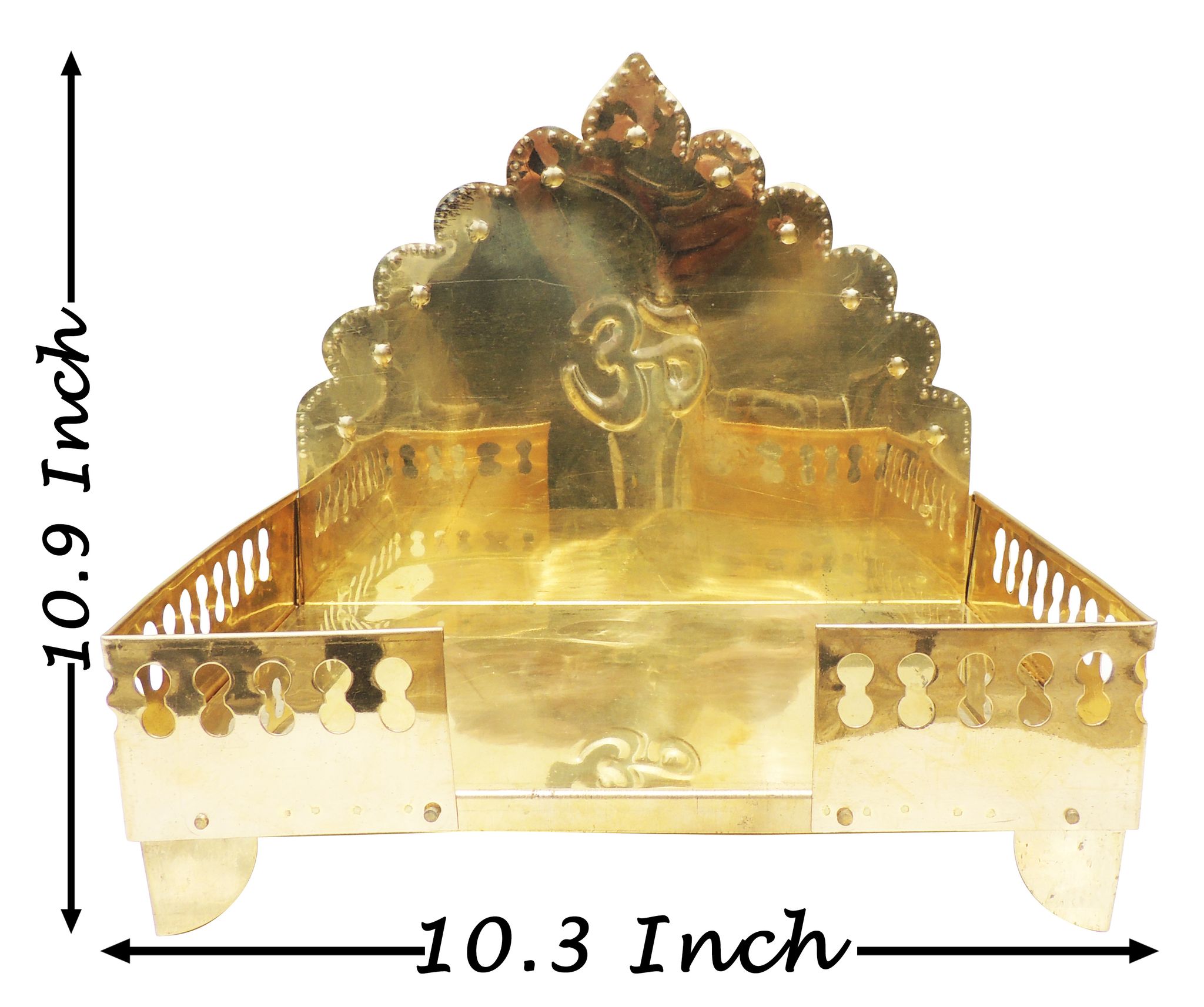 Brass Singhasan Sheet For God Idol