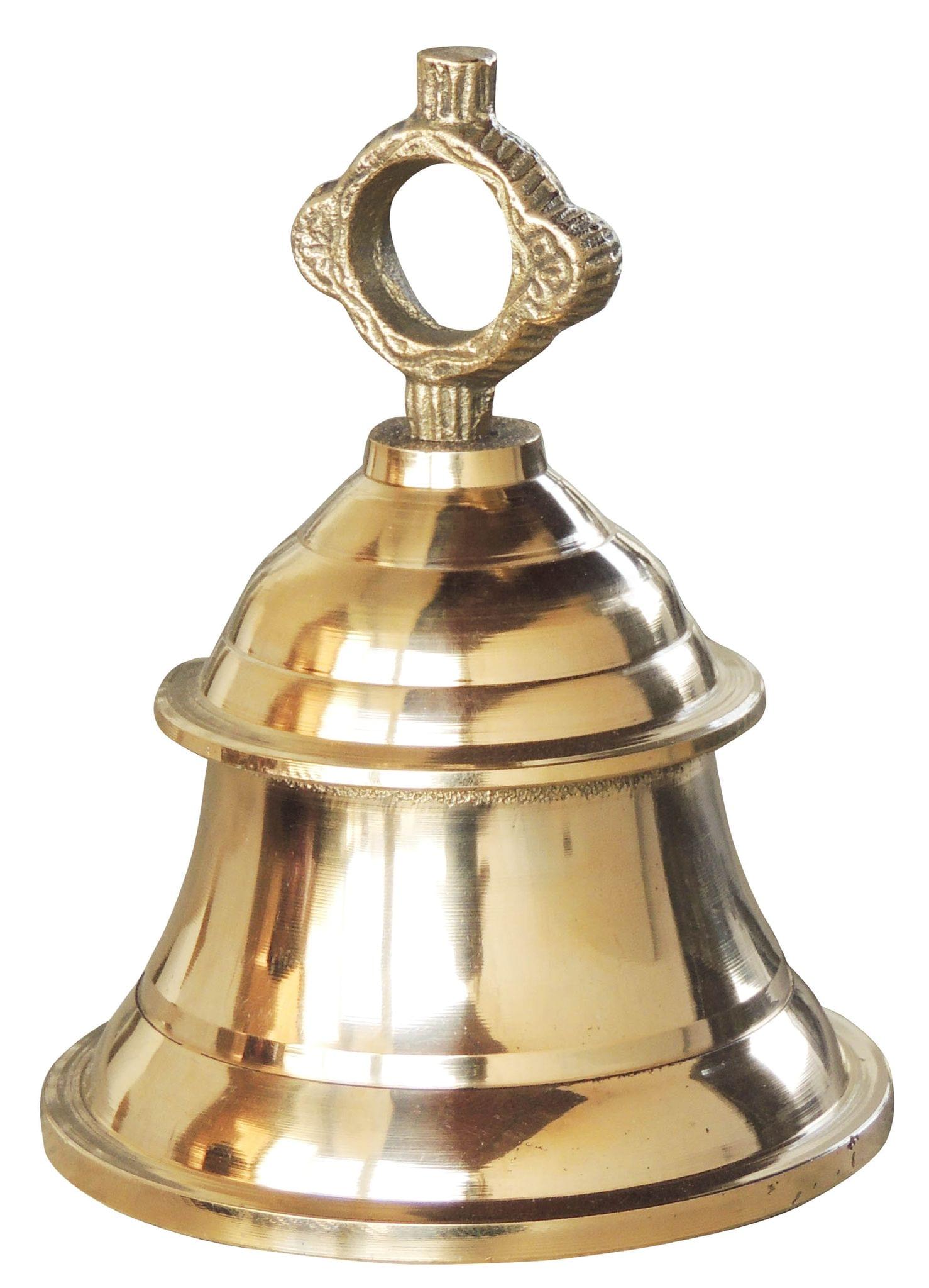 Brass Hanging Temple Pooja Bell, Ghanta - Image 2