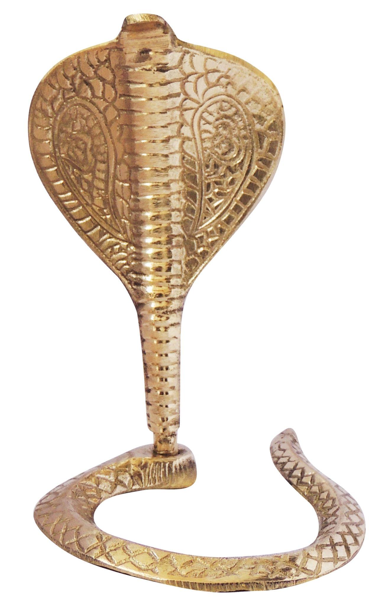 Brass Snake (For Shivling) - Image 2