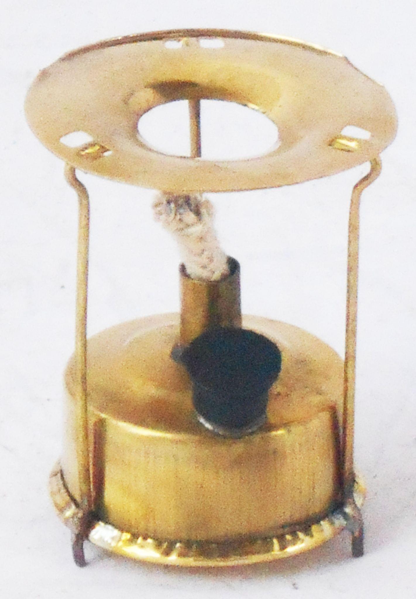 Brass Oil Burner Miniature Toy For Children Playing