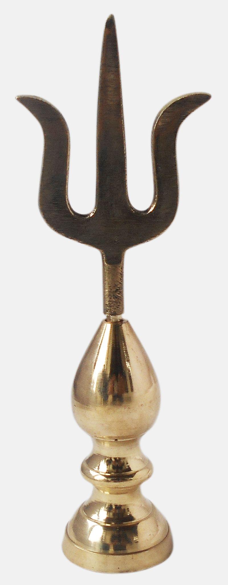 Brass Kalash Trishul No. 1