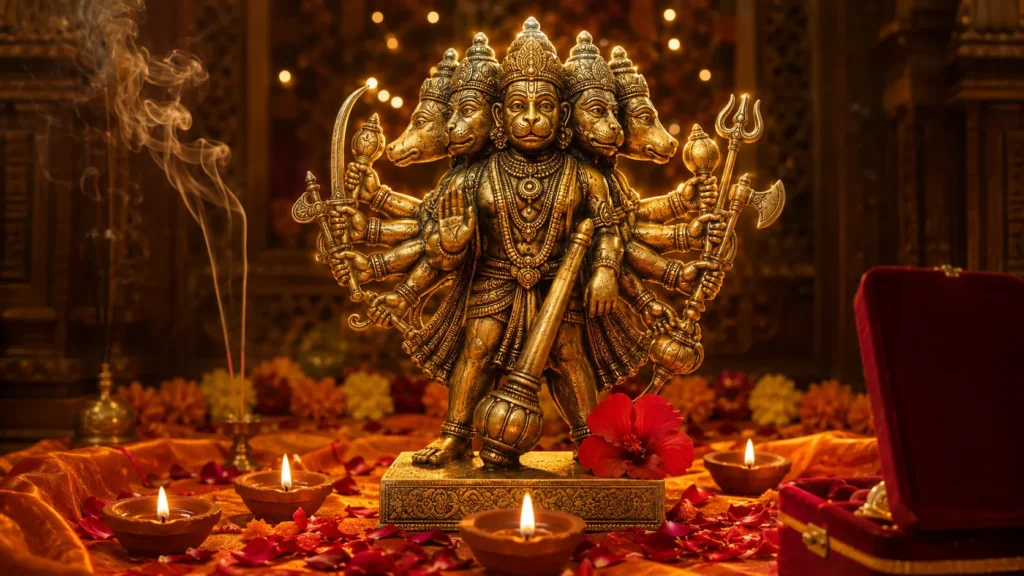 Brass Hanuman Ji Murti For Diwali Gift