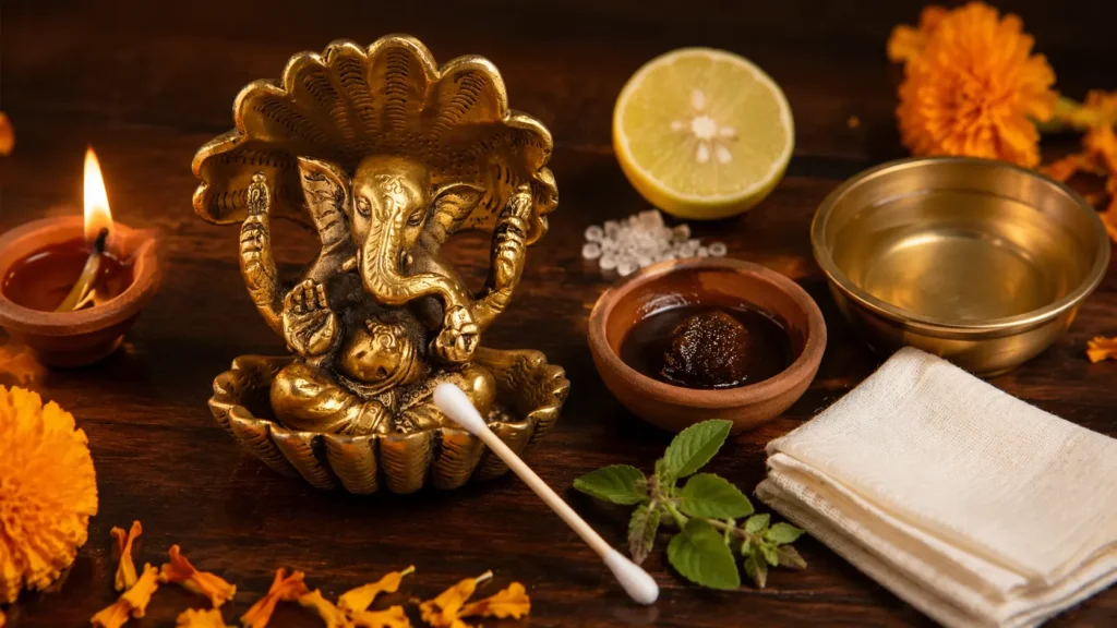 How to Clean Brass God Idols Naturally