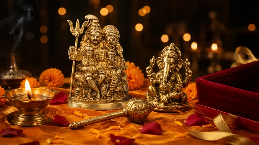 Pair the Shiv Parivar Murti With Other Brass Gifts for Diwali