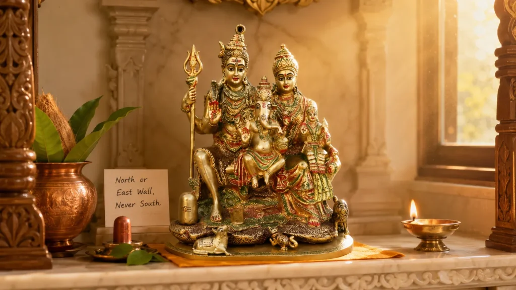 Shiv Parvati Idol for Home – Placement and Vastu Guidance