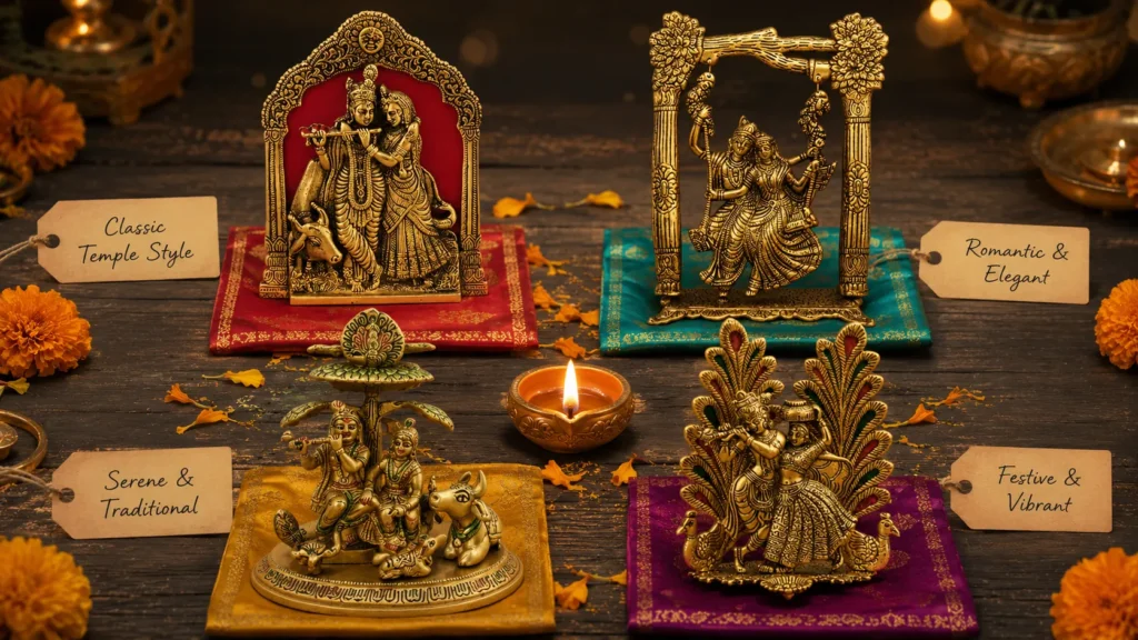 Which Radha Krishna Idol is Good for Home – A Practical Style Guide
