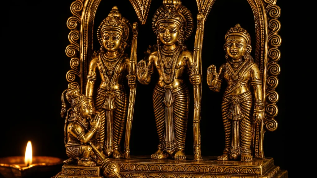 Why Brass is the Right Metal for a Ram Darbar Murti