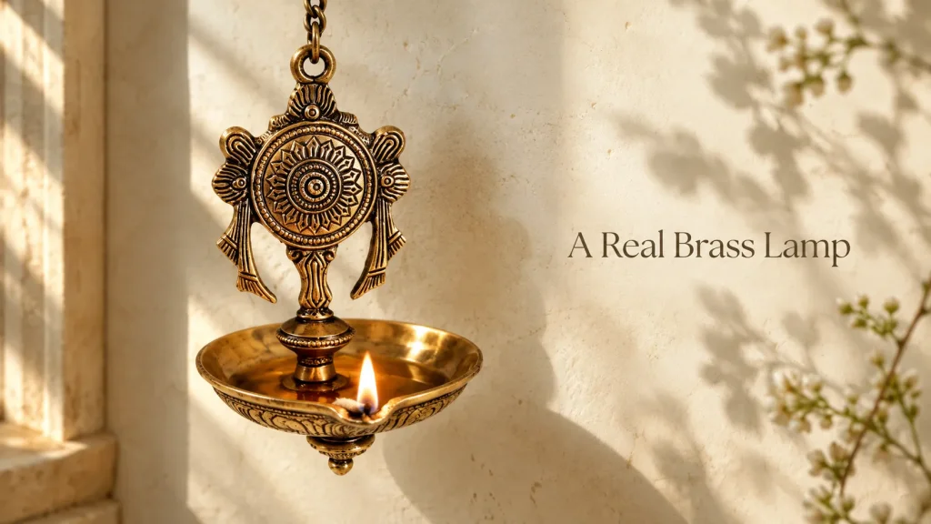 Caring for a Brass Diya Wall Hanging