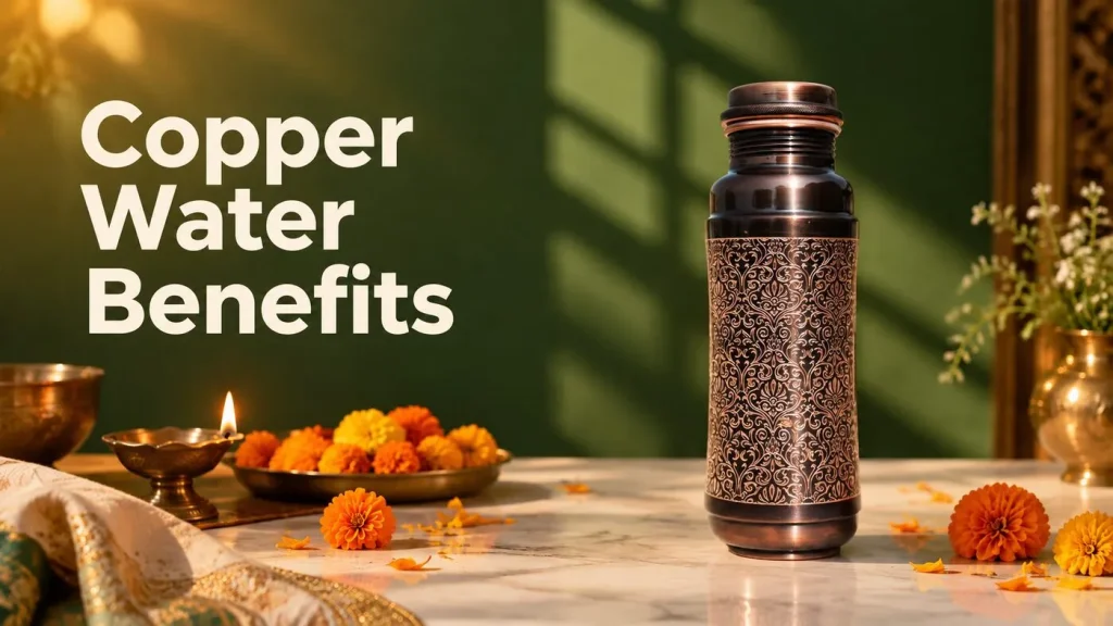 copper water bottle benefits