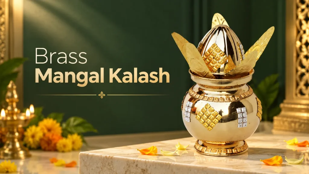 Brass Mangal Kalash