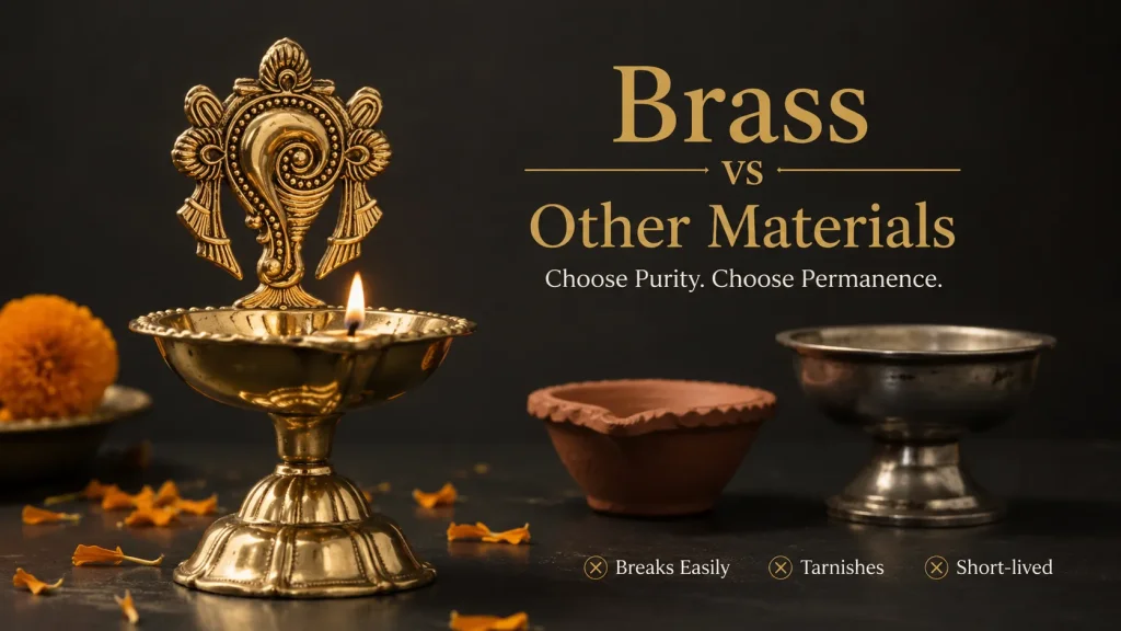 Brass vs Other Materials for Your Diwali Deepak