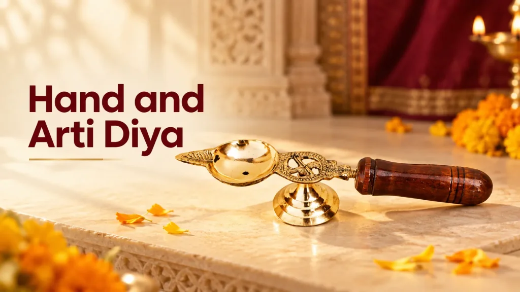 Hand and Arti Diya