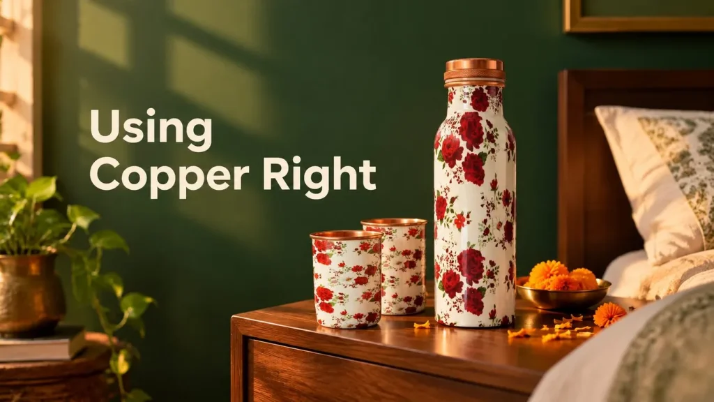 How to Use a Copper Bottle the Right Way