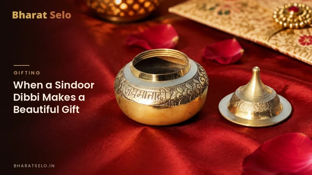 When a Sindoor Dibbi Makes a Beautiful Gift