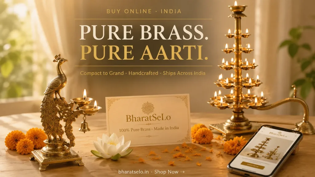 Where to Buy This Brass Ganga Aarti Deepak Online