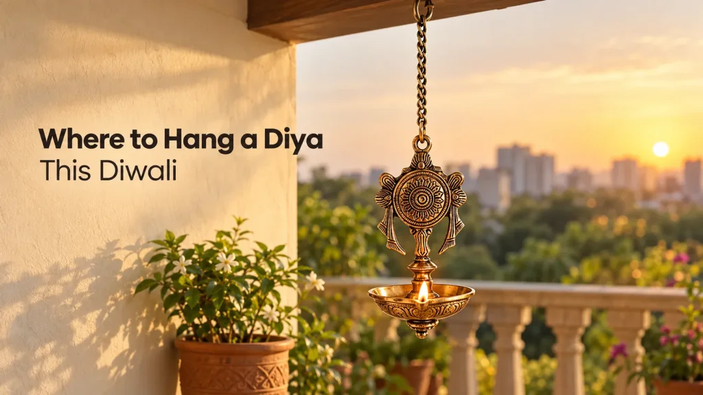 Where to Hang a Diya in Your Home This Diwali