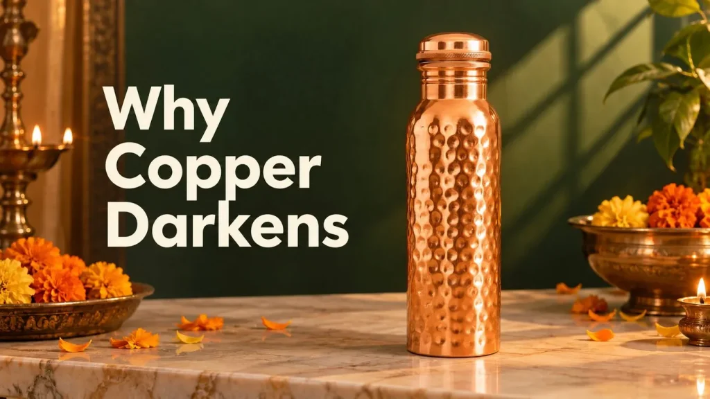 how to clean copper bottle