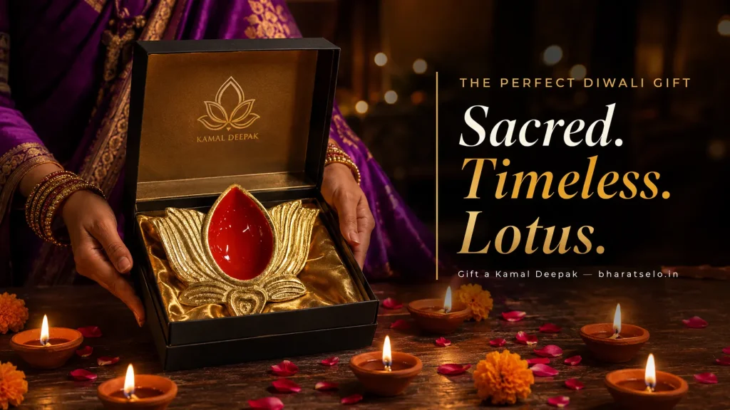Why a Brass Kamal Deepak Makes the Best Diwali Gift